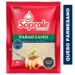 Queso Parmesano Soprole Envasado Rallado 40 g