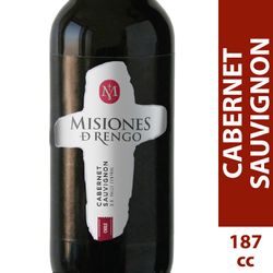 Pack 4 un. Vino Misiones de Rengo Cabernet Sauvignon 187 cc