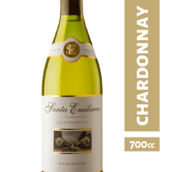 Vino Santa Emiliana Chardonnay 700 cc