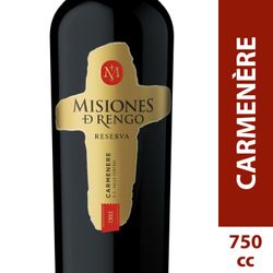 Vino Misiones de Rengo Reserva Carmenere 750 cc