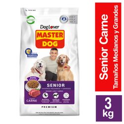 Alimento Perro Senior Master Dog Carne 3 kg