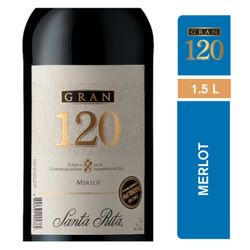 Vino Santa Rita Gran 120 merlot 1.5 L