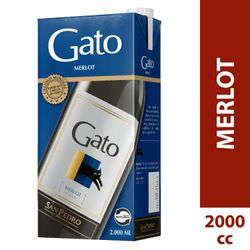 Vino Gato Merlot Caja 2 L
