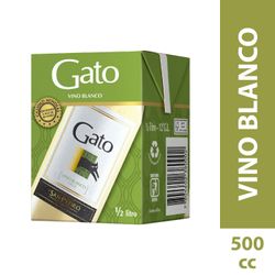Vino Blanco Gato Caja 500 cc