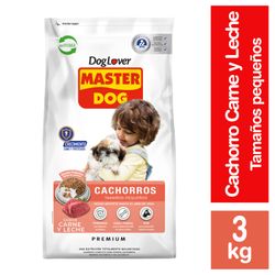 Alimento Perro Cachorro Master Dog Razas Pequeñas 3 kg