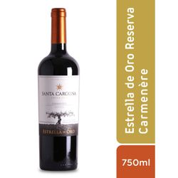 Vino Santa Carolina Estrella de Oro Reserva Carmenere 750 cc