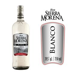 Ron Sierra Morena Blanco 39.5° Botella 750 cc