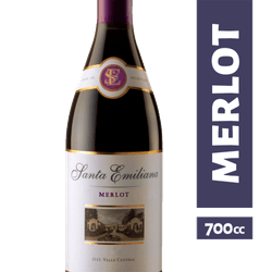 Vino Santa Emiliana Merlot 700 cc