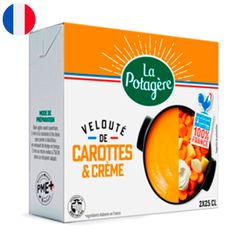 Sopa Zanahoria y Verduras La Potagere 250 ml 2 un.