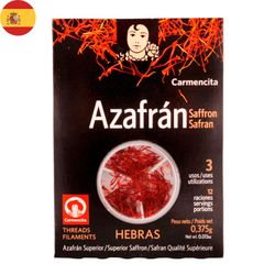 Azafrán Carmencita en Hebras 0.375 g
