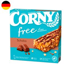 Barra de Cereal Corny Free Chocolate 20 g 6 un.