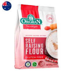 Harina Orgran con Polvos de Hornear 500 g