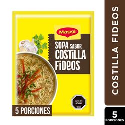 Sopa Maggi Costilla con Fideos 5 Porciones 60 g