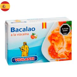 Bacalao A La Vizcaína Vigilante 115 g drenado