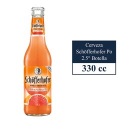 Cerveza Schöfferhofer Trigo Pomelo 2.5° 330 cc
