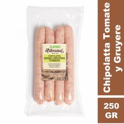 Chipolatta Tomate y Gruyere Al Vacío 250 g - Jumbo - $3.990