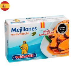 Mejillones en Escabeche Vigilante 120 g