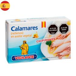 Calamares Vigilante en Aceite Vegetal 111 g