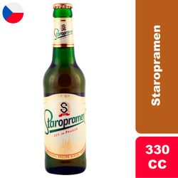 Cerveza Staropramen Lager 5.0° 330 cc
