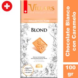 Chocolate Blanco Villars con Caramelo 100 g