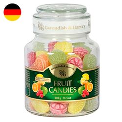 Caramelos Cavendish Sabores Frutales 300 g