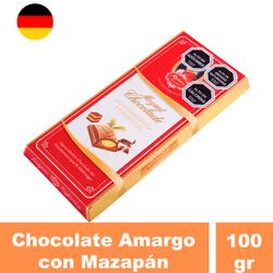 Chocolate Amargo Reber Specialities con Mazapán 100 g