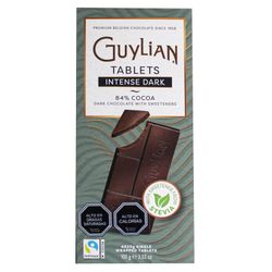 Chocolate Amargo Guylian Sin Azúcar 84% Cacao 100 g