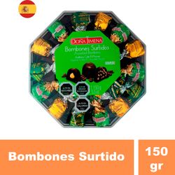Bombones Doña Jimena con Avellana y Café 150 g