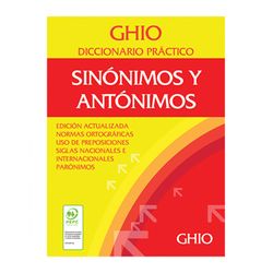 Diccionario Ghio Sinónimos y Antónimos