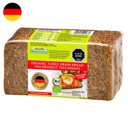 Pan Centeno Mestemacher Orgánico con Avena y Cebada 500 g