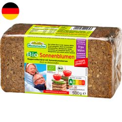 Pan Centeno Mestemacher Orgánico con Semillas Girasol 500 g