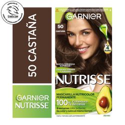 Coloración Nutrisse Tono 50 Castaña 157 ml