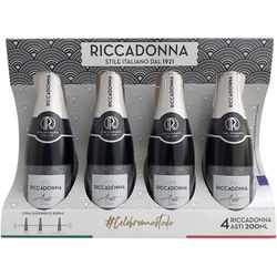Pack 4 un. Espumante Riccadonna Asti 200 cc