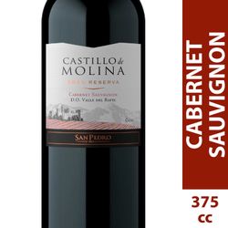 Vino Castillo de Molina Gran Reserva Cabernet Sauvignon 375 cc