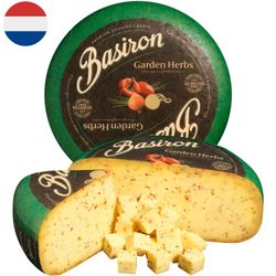 Queso Gauda Hierbas Basiron Trozo Granel