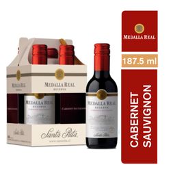 Vino Santa Rita Medalla Real Reserva Cabernet Sauvignon 187 cc