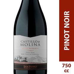 Vino Castillo de Molina Gran Reserva Pinot Noir 750 cc