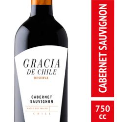 Vino Gracia Reserva Cabernet Sauvignon 750 cc