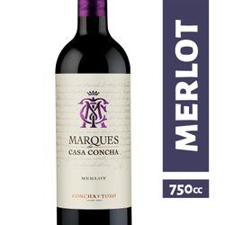 Vino Marques de Casa Concha Merlot 750 cc