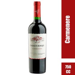 Vino Casas del Bosque Reserva Carmenere 750 cc