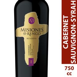 Vino Misiones de Rengo Reserva Ensamblaje Cabernet Sauvignon Syrah 750 cc