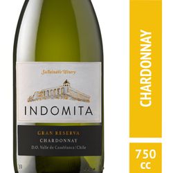 Vino Indomita Gran Reserva Chardonnay 750 cc
