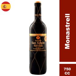 Vino Castillo San Simón Monastrell 750 cc