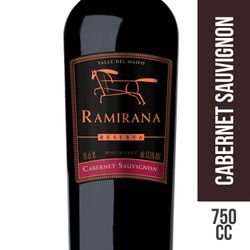 Vino Ventisquero Ramirana Reserva Cabernet Sauvignon 750 cc