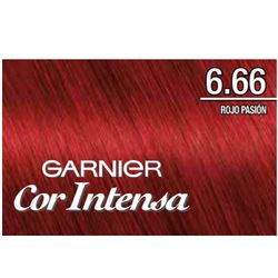 Tintura Nutrisse Cor Intensa 6.66 Rojo Pasión