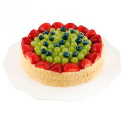 Tarta Uva Frutilla Artesanal