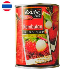 Rambután Exotic Food en Almíbar 565 g drenado