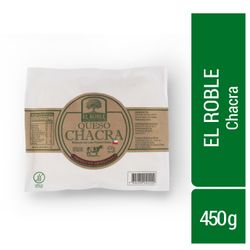 Queso Fresco El Roble Envasado Trozo 450 g