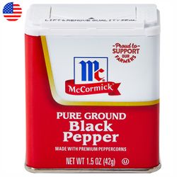 Pimienta Negra McCormick Molida 42 g