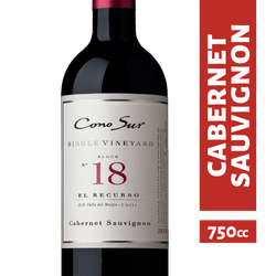 Vino Cono Sur Single Vineyard Cabernet Sauvignon 750 cc